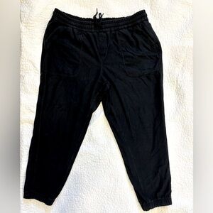 Athleta farallon jogger. Black, size 18